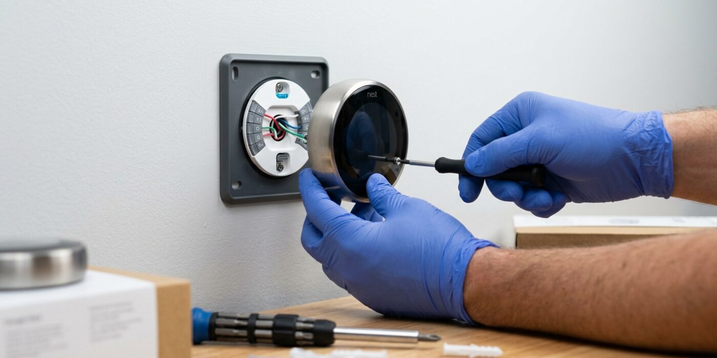 Step 5: Mount and Wire the New Thermostat
