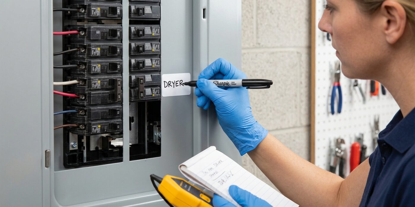 Step 3: Document the Dedicated Appliance Circuits First