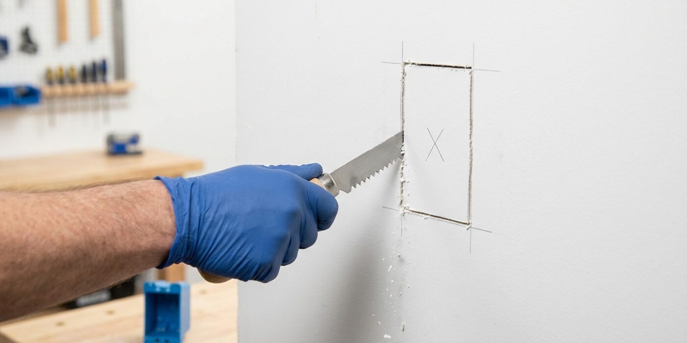 Step 3: Cut the Switch Box Opening