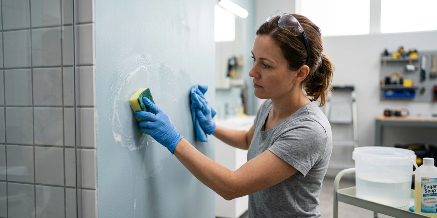 Step 1: Prep the Surface  –  Cleaning is Everything