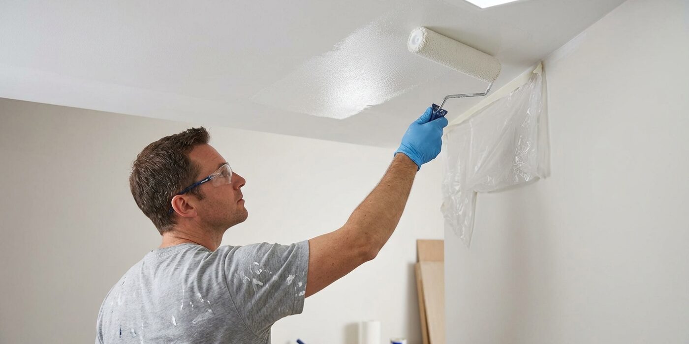 Step 5: Paint the Ceiling First