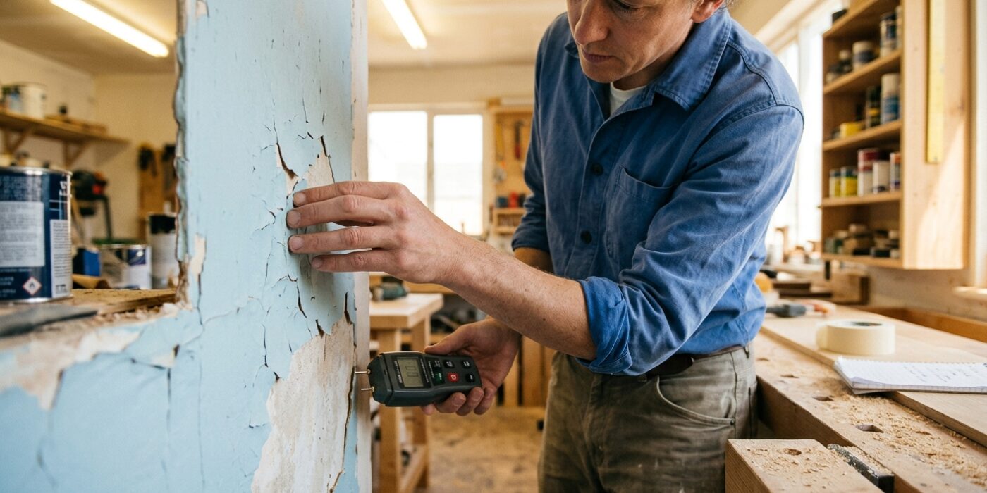Step 1: Find the Cause Before Touching the Peeling Paint