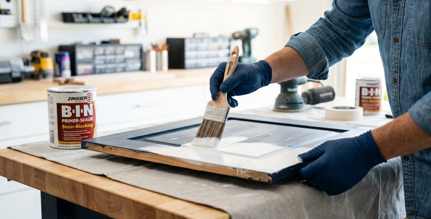 Step 5: Apply Stain-Blocking Primer