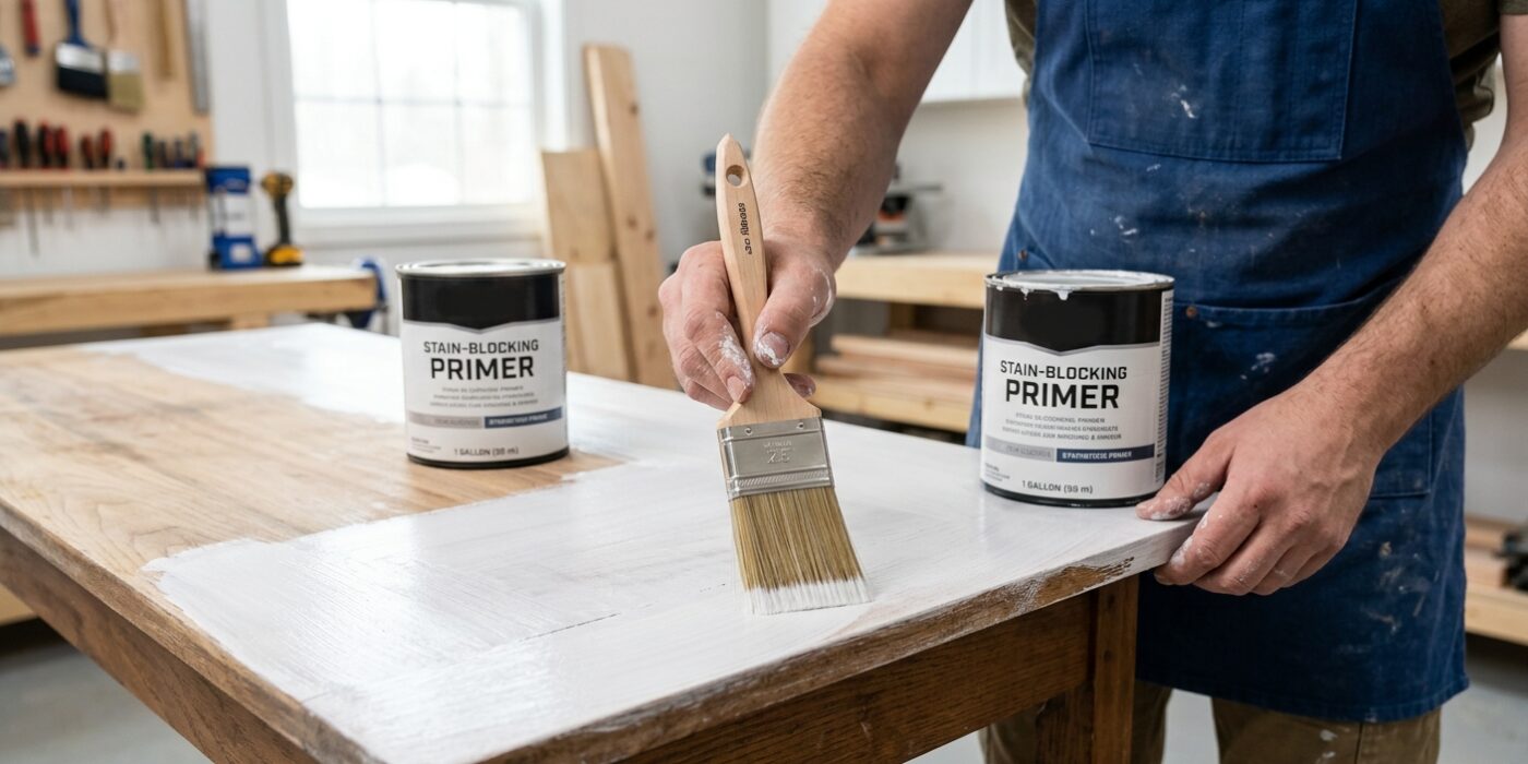 Step 5: Apply Stain-Blocking Primer