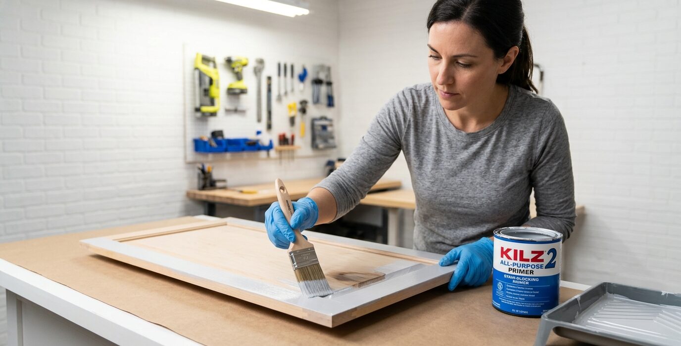 Step 5: Apply Stain-Blocking Primer