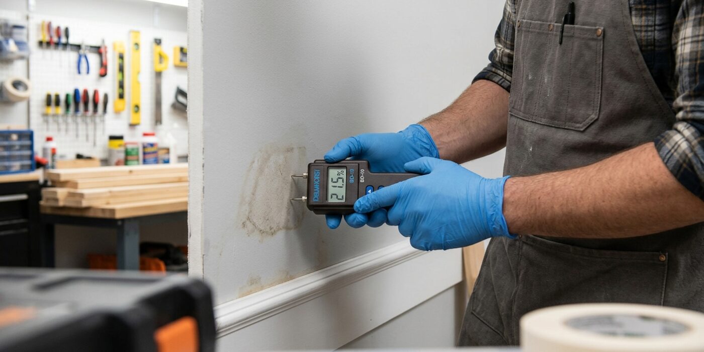 Step 2: Fix Moisture Problems First