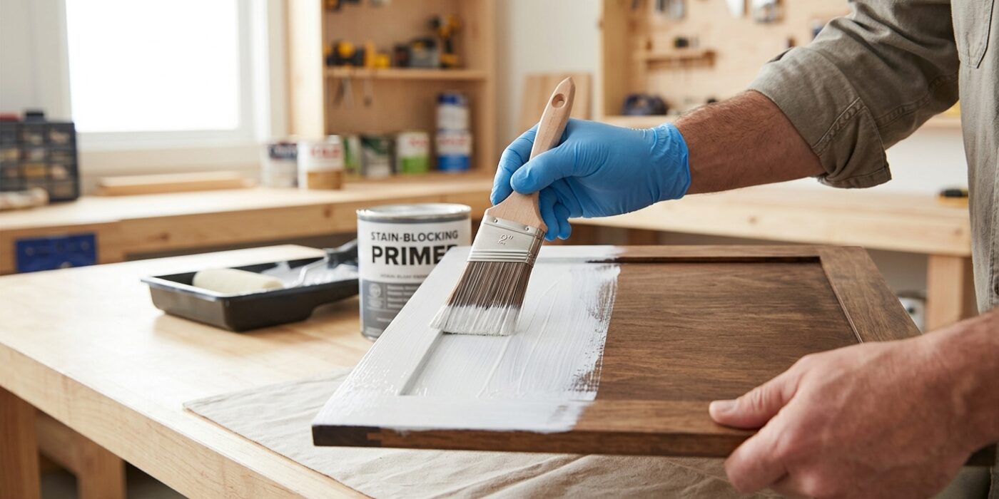 Step 5: Apply Stain-Blocking Primer