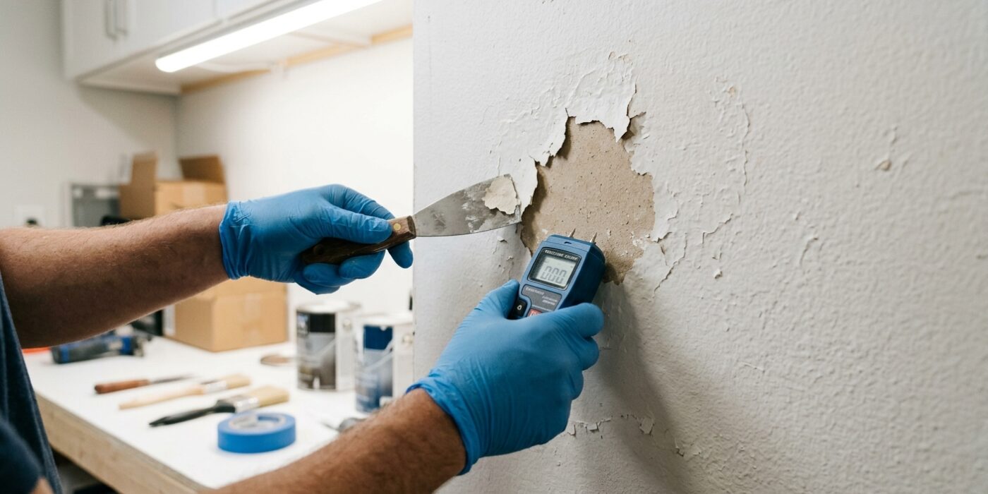 Step 1: Find the Cause Before Touching the Peeling Paint