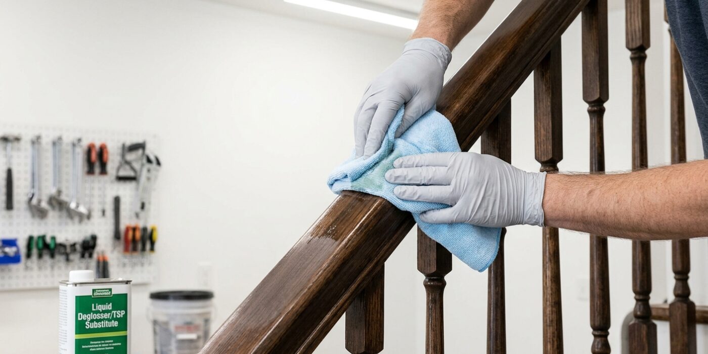 Step 2: Clean and Degloss
