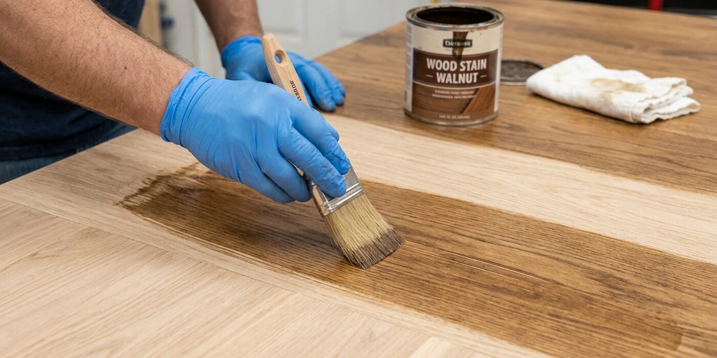 Step 5: Apply Stain (Optional)