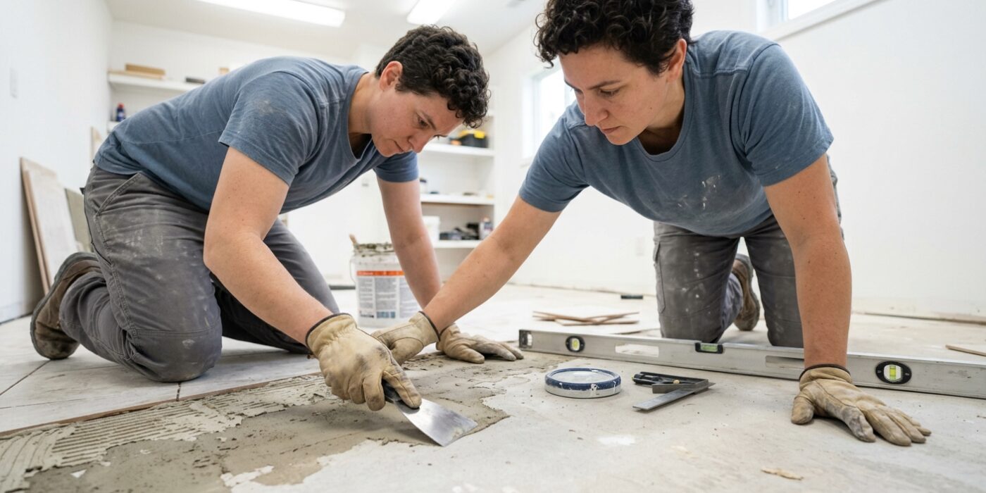 Step 1: Assess and Prepare the Subfloor