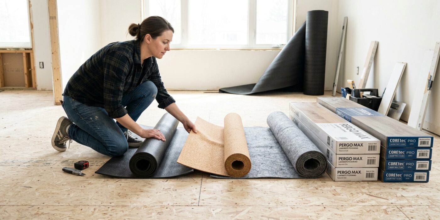 How to Choose Underlayment for LVP, Laminate, and Hardwood