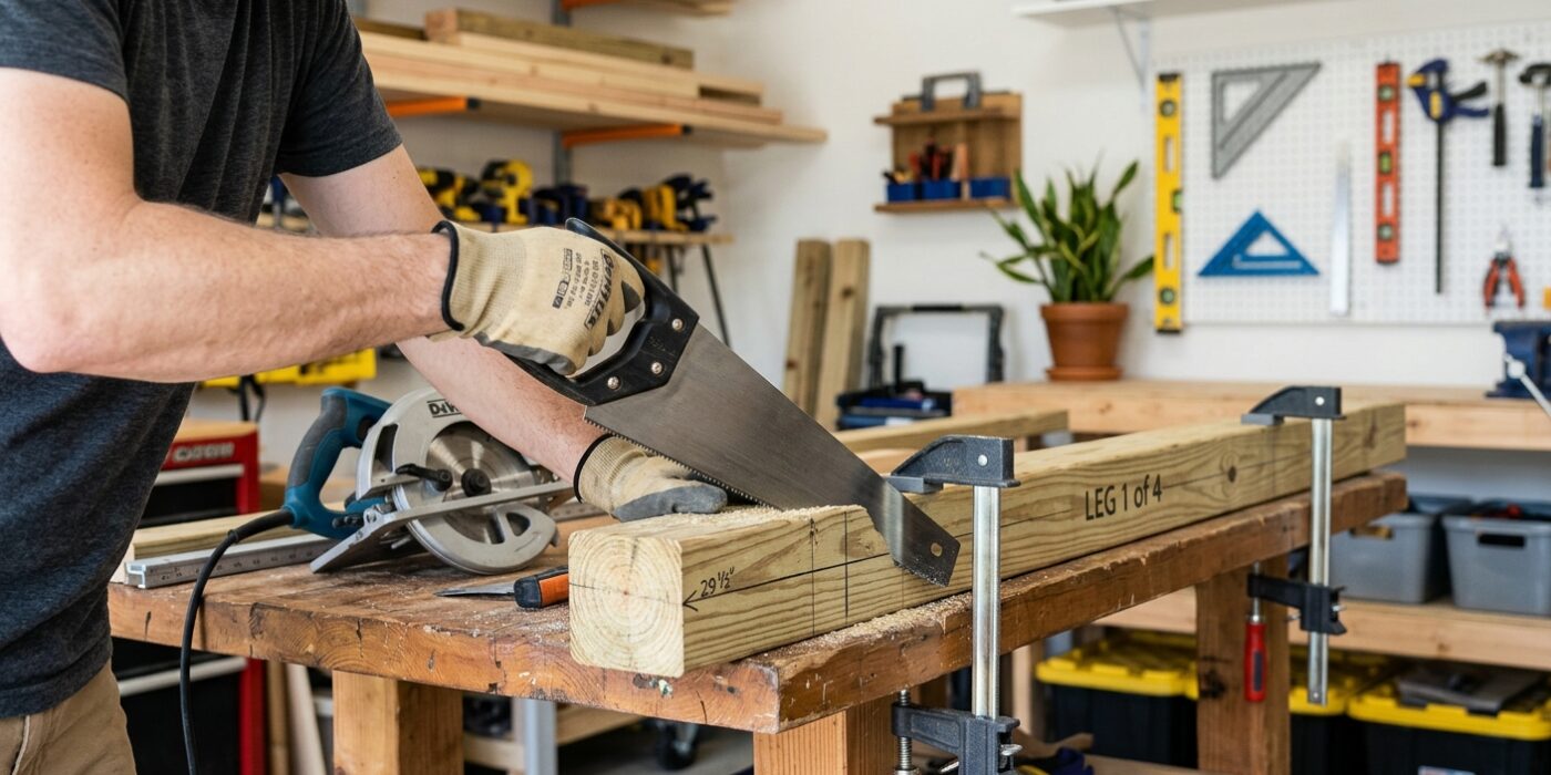 Step 2: Cut the Legs