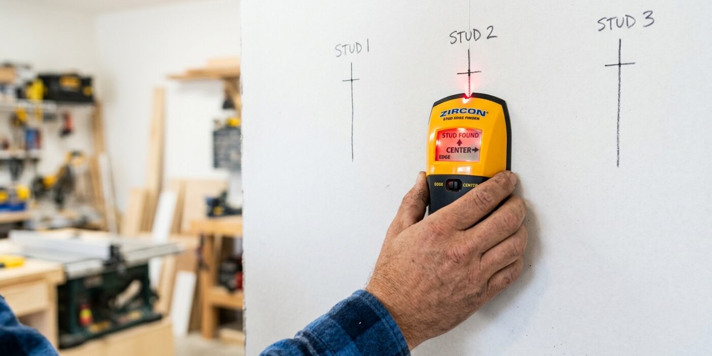 Step 2: Finding the Studs