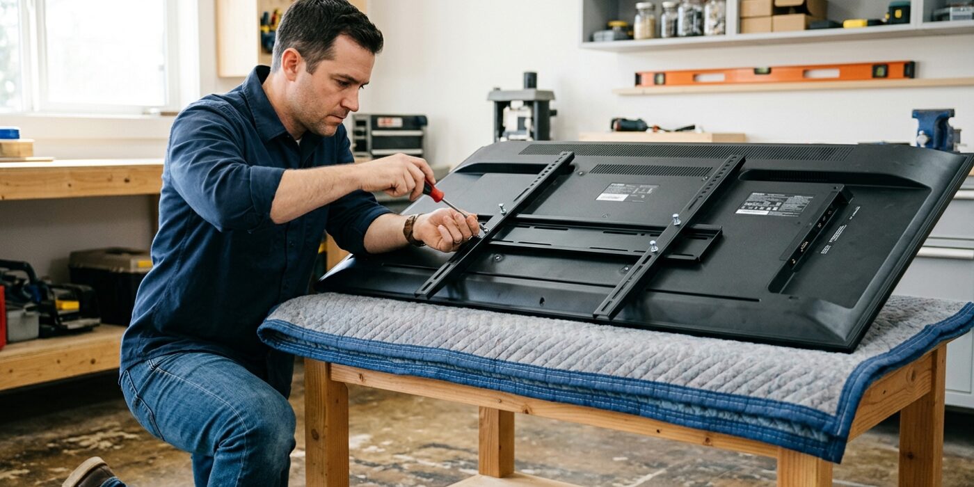 Step 4: Preparing the TV