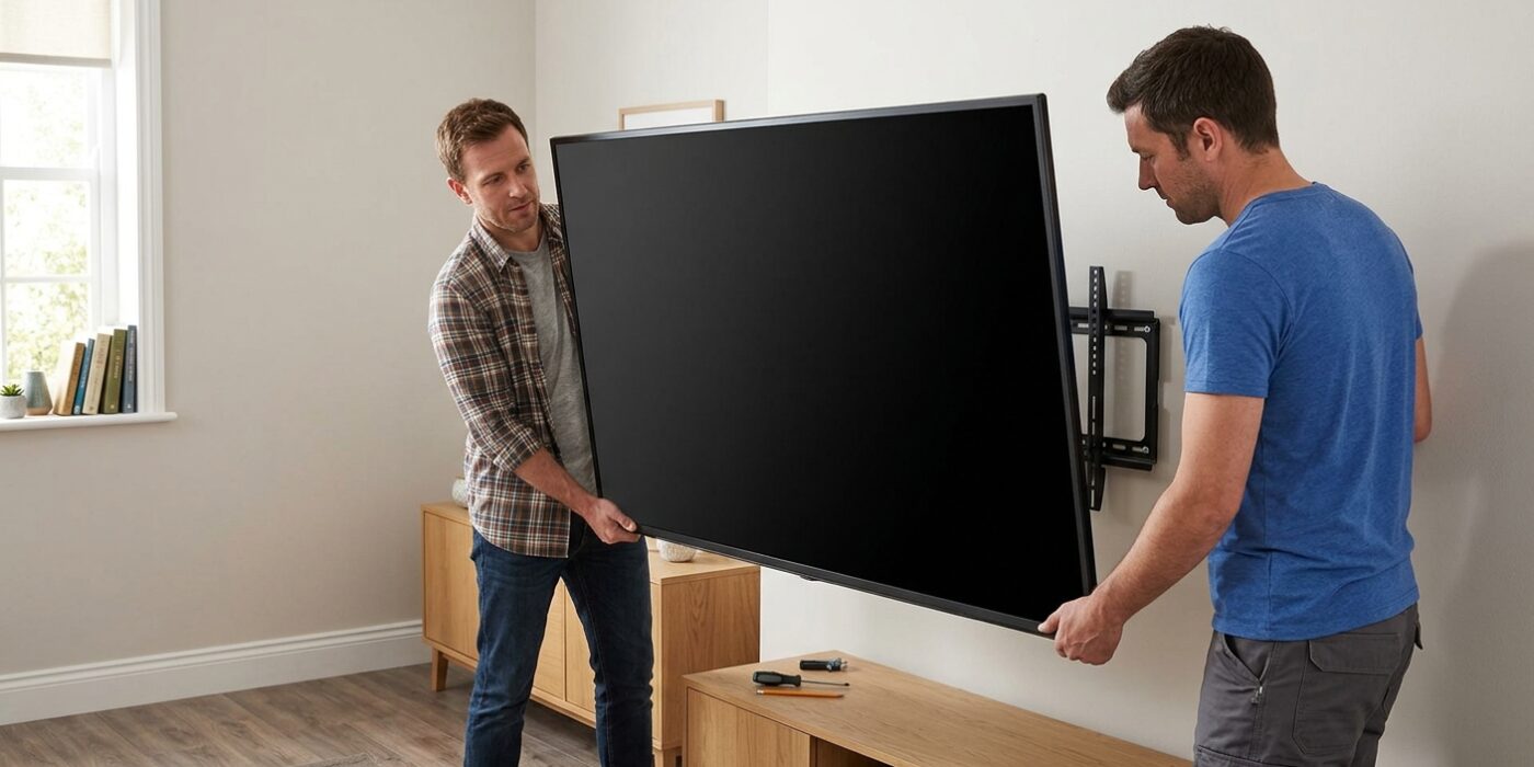 Step 5: Hanging the TV