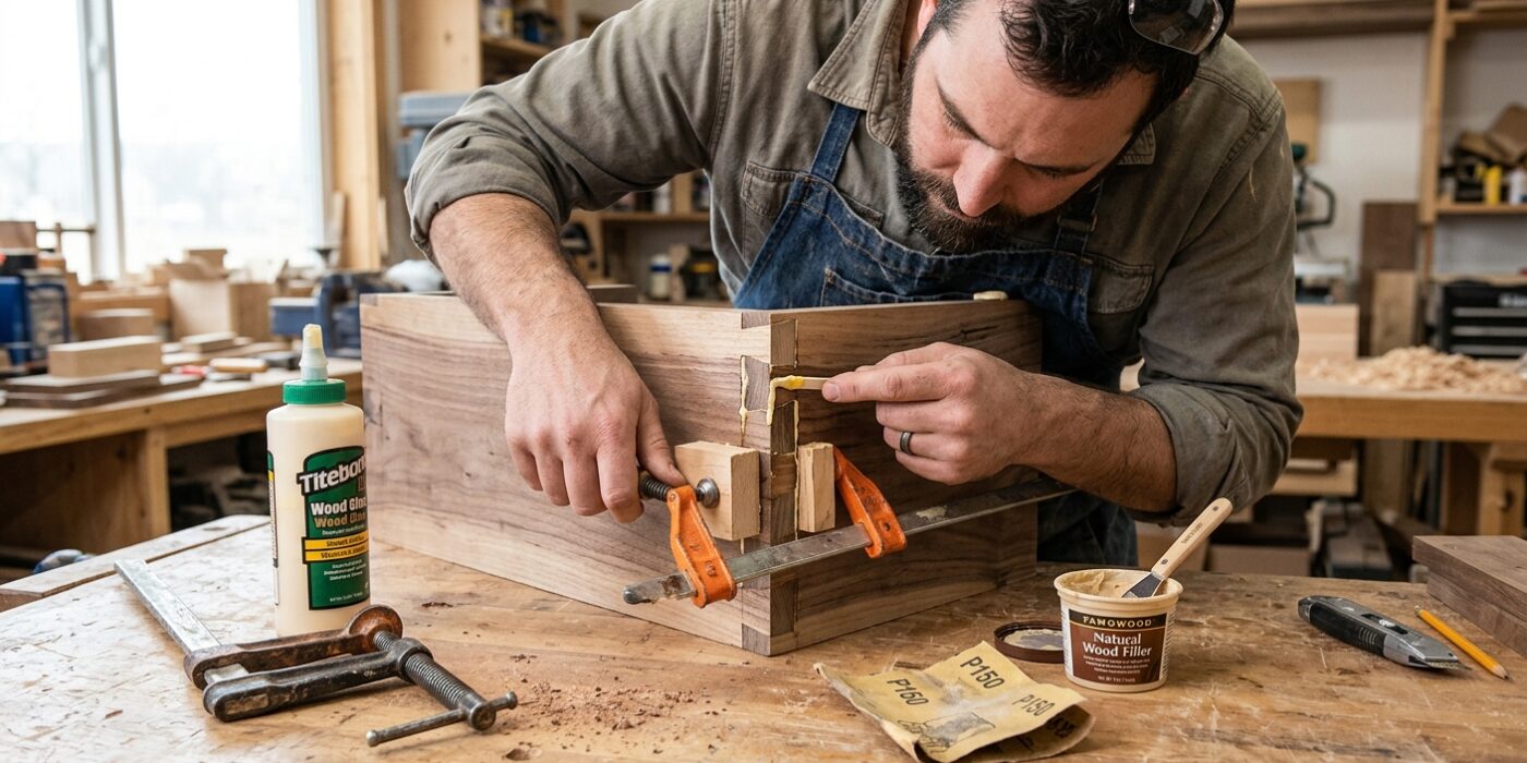 How to Fix Common Wood Mistakes — Gaps, Tear-Out, Over-Sanding