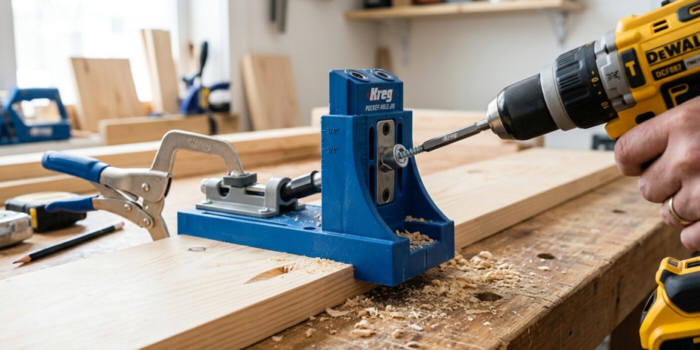 How to Use a Pocket-Hole Jig — Kreg System