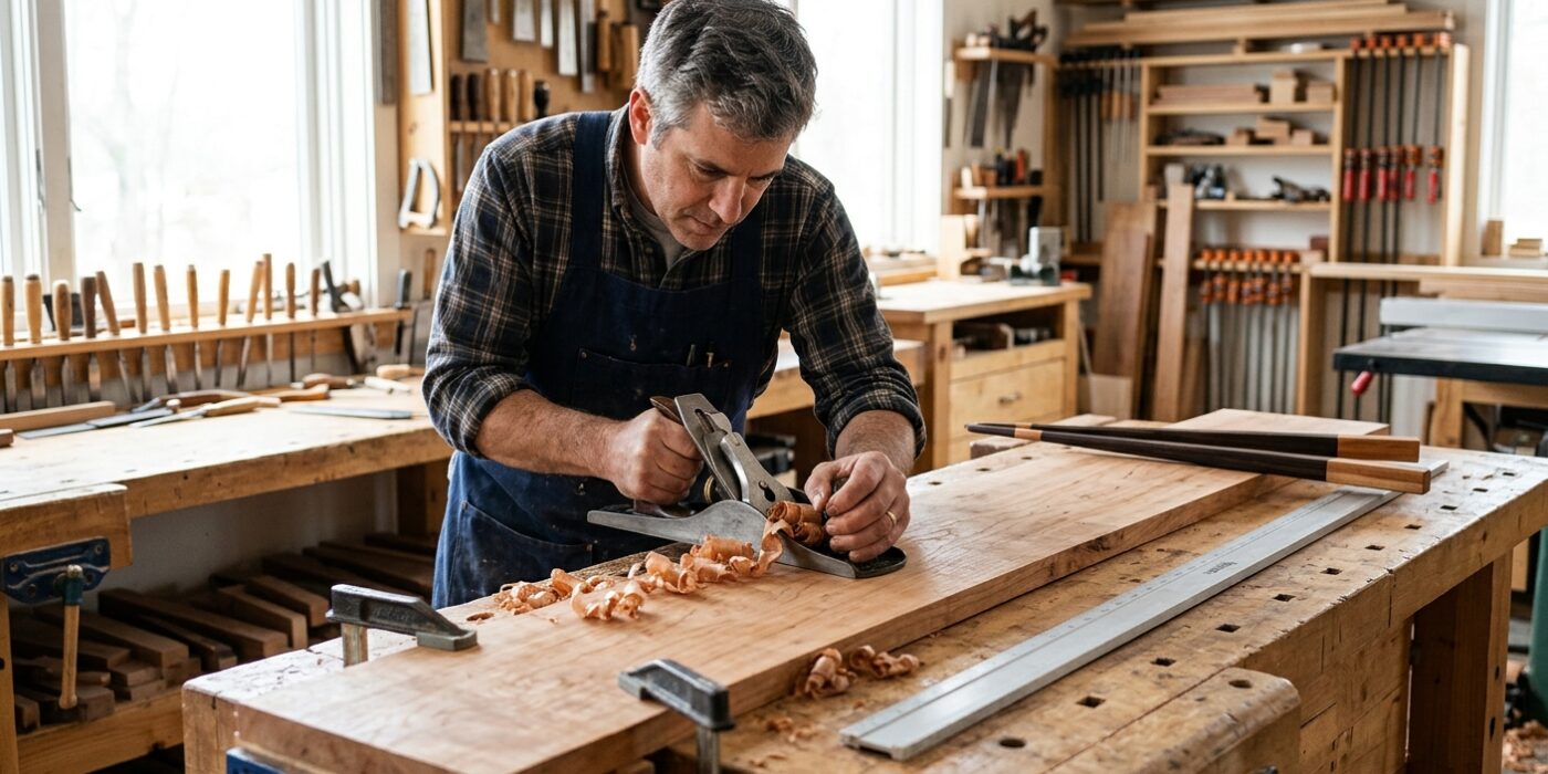 How to Flatten a Warped Board — Hand Planes and Power Tools