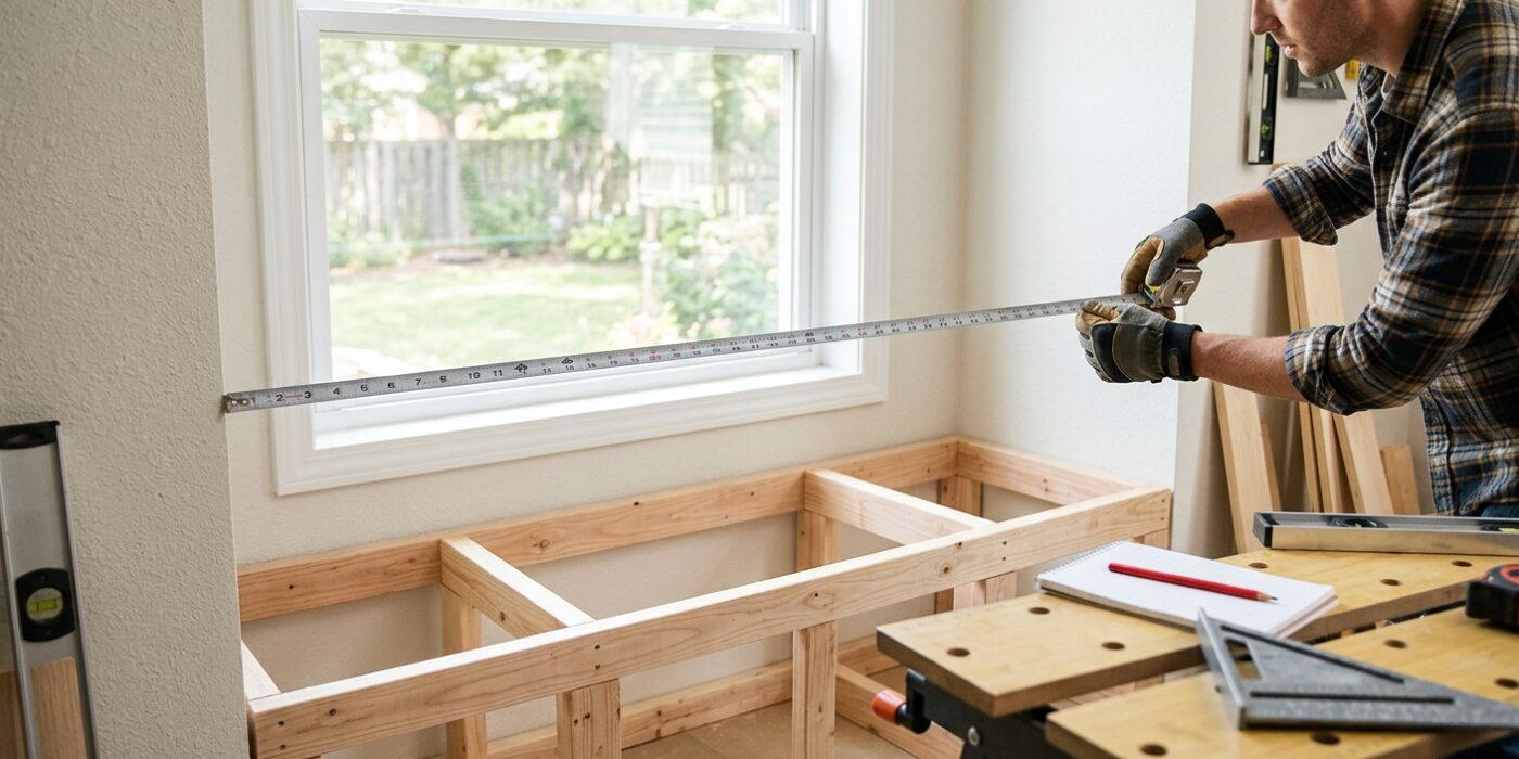 Step 1: Measure the Window Bay