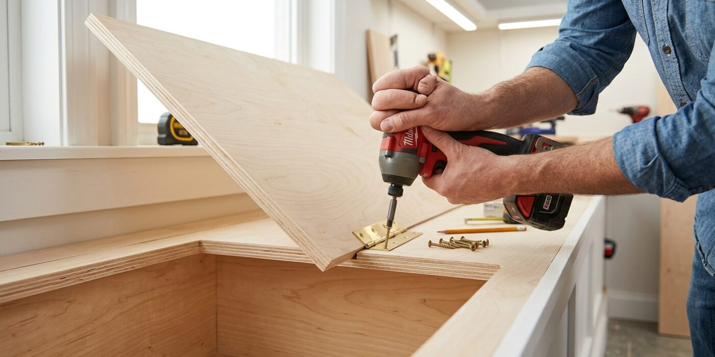 Step 6: Cut and Hinge the Lid
