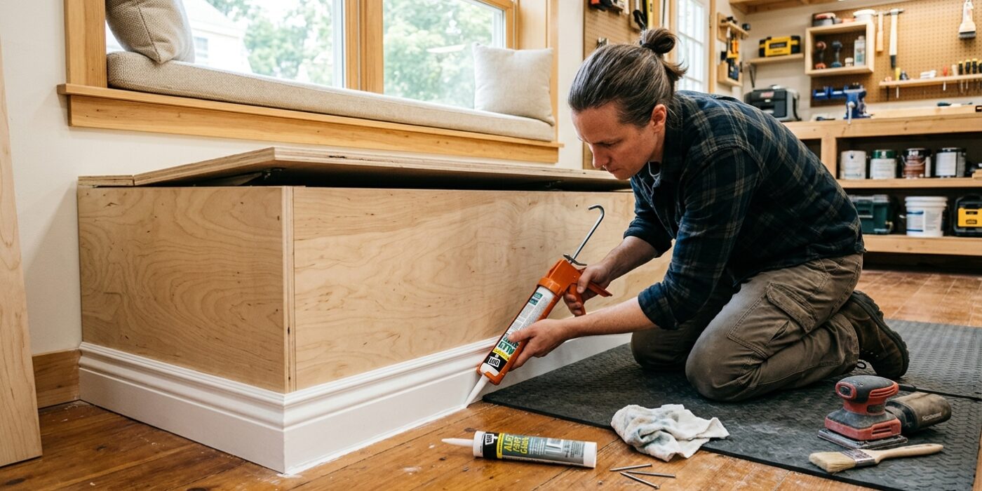 Step 7: Add Trim and Caulk