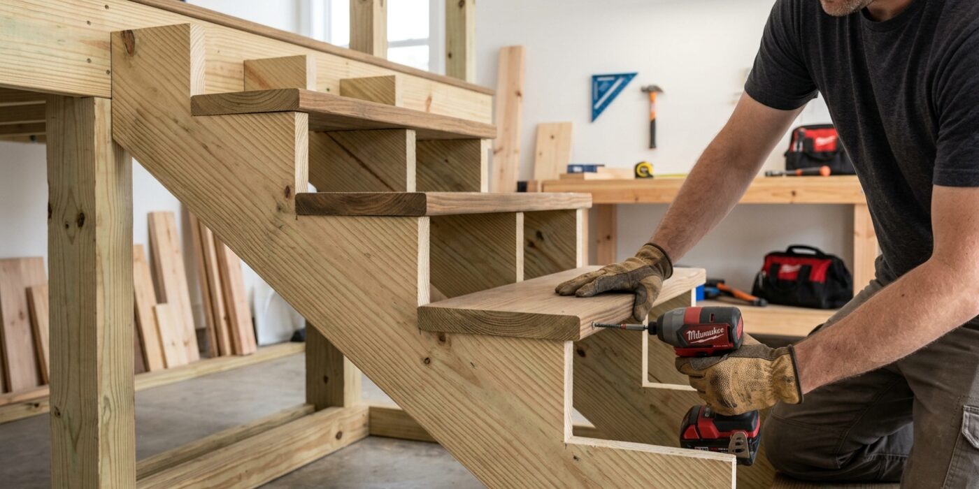 Step 7: Install Treads