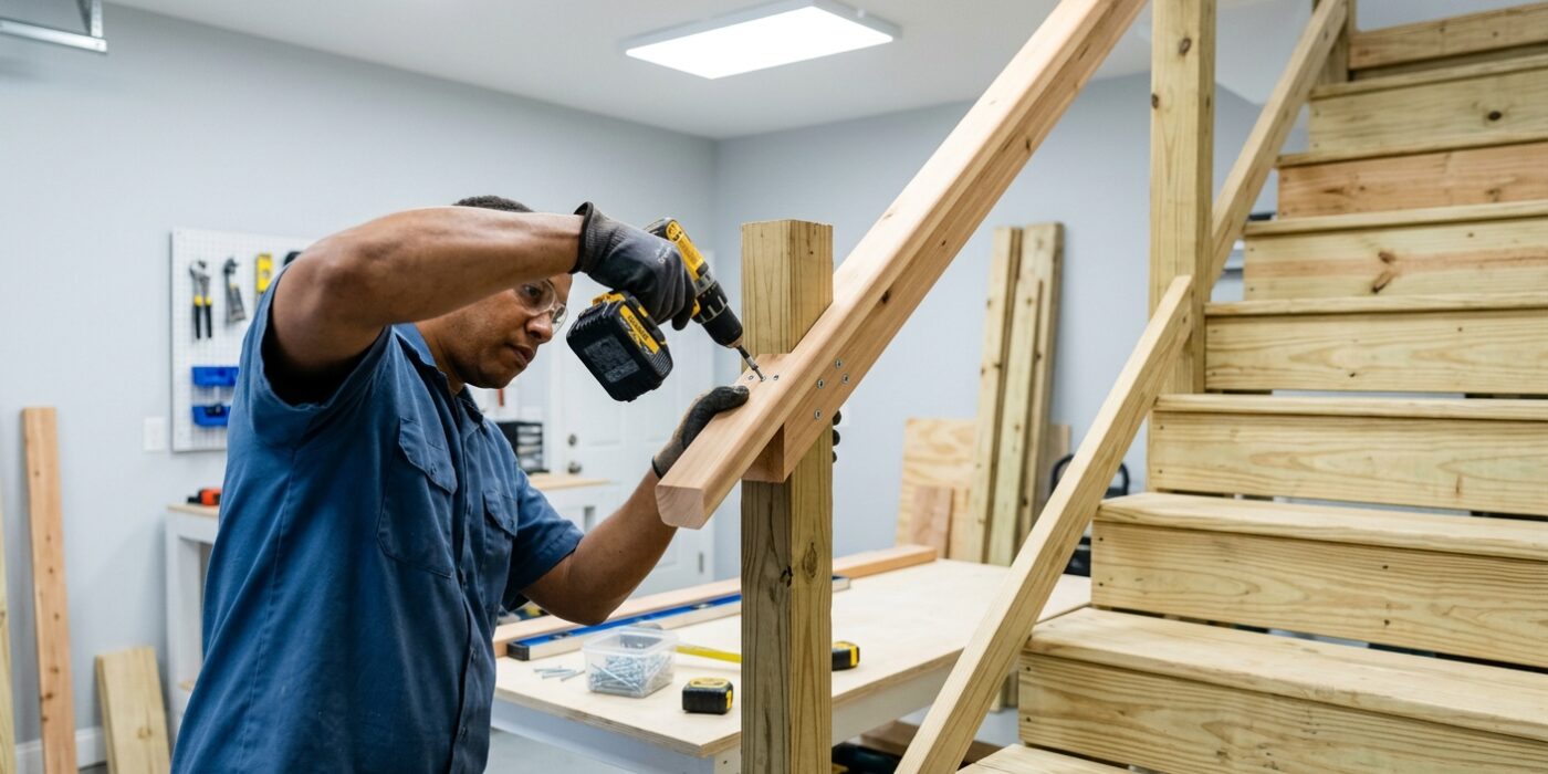 Step 8: Add Handrail If Required