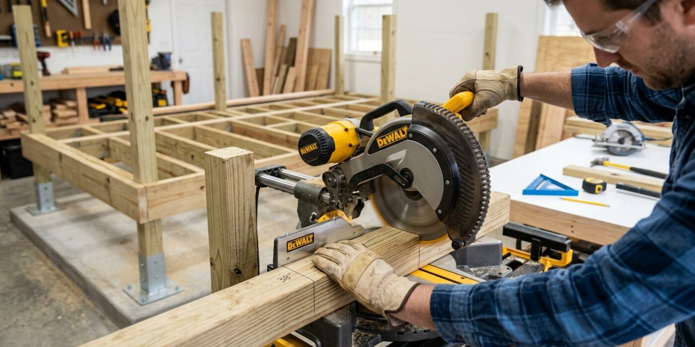 Step 3: Cut and Set Posts