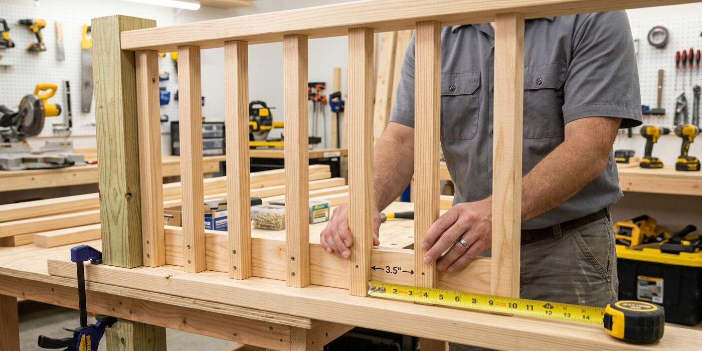 Step 5: Lay Out and Space Balusters