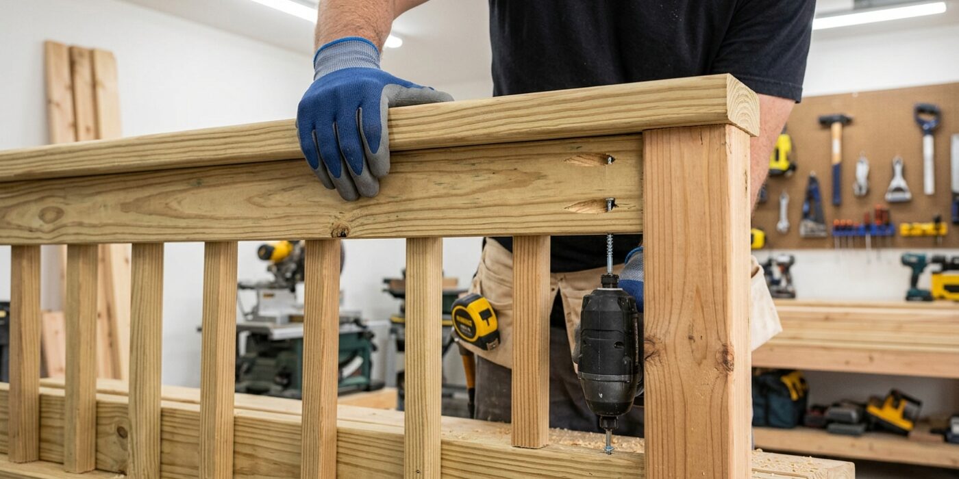 Step 6: Install the Top Rail