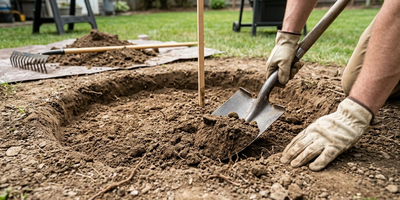 Step 2: Excavate the Base