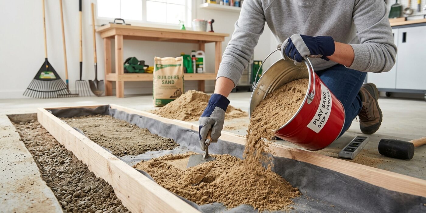 Step 4: Add the Sand Bed
