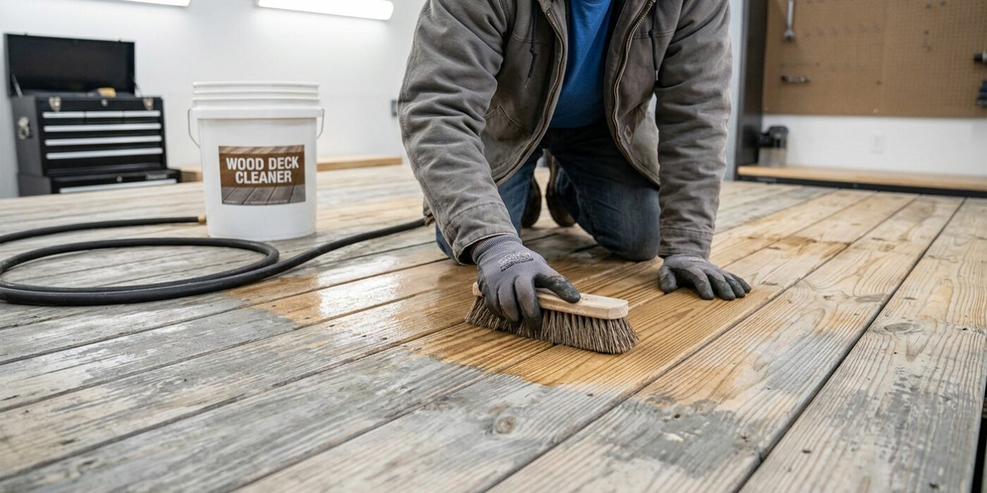 Step 1: Clear and Inspect the Deck