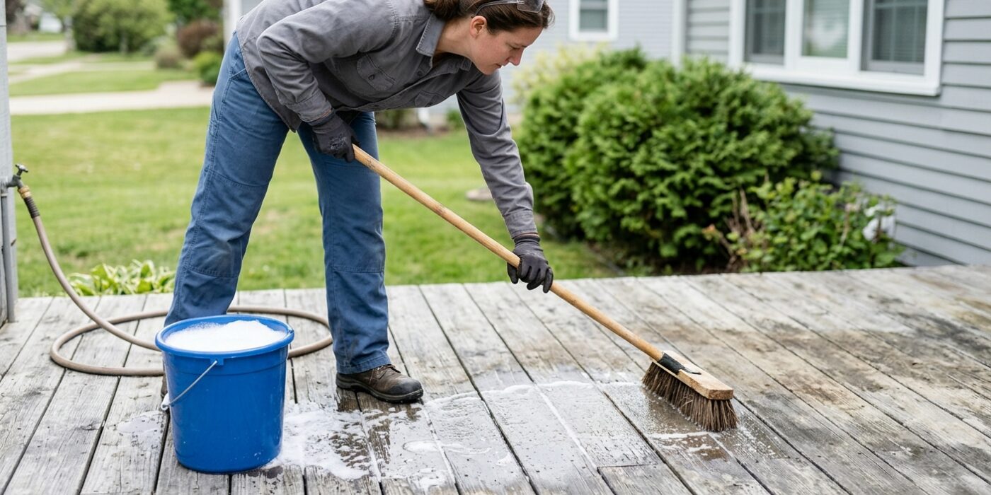 Step 2: Clean the Deck