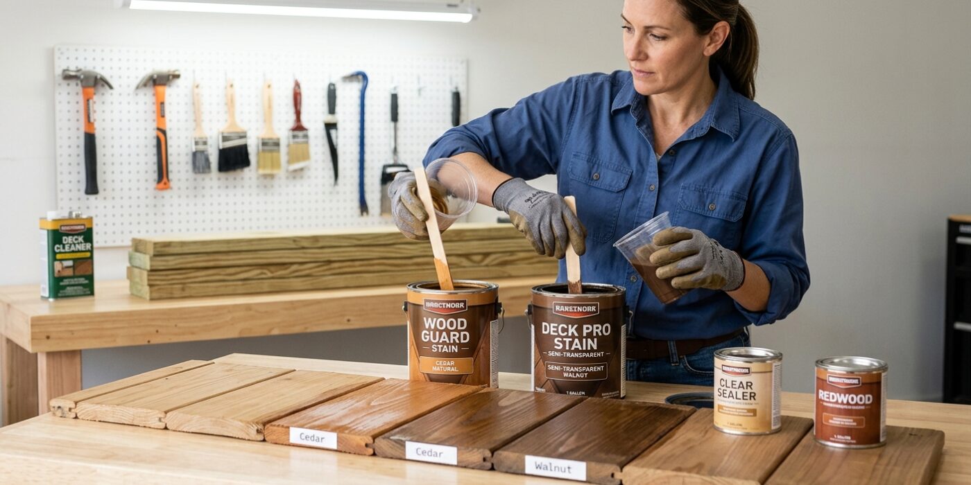 Step 4: Choose Your Stain