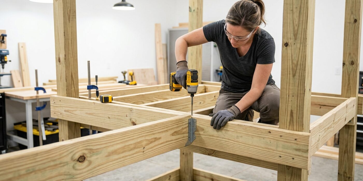 Step 3: Install the Beams and Joists