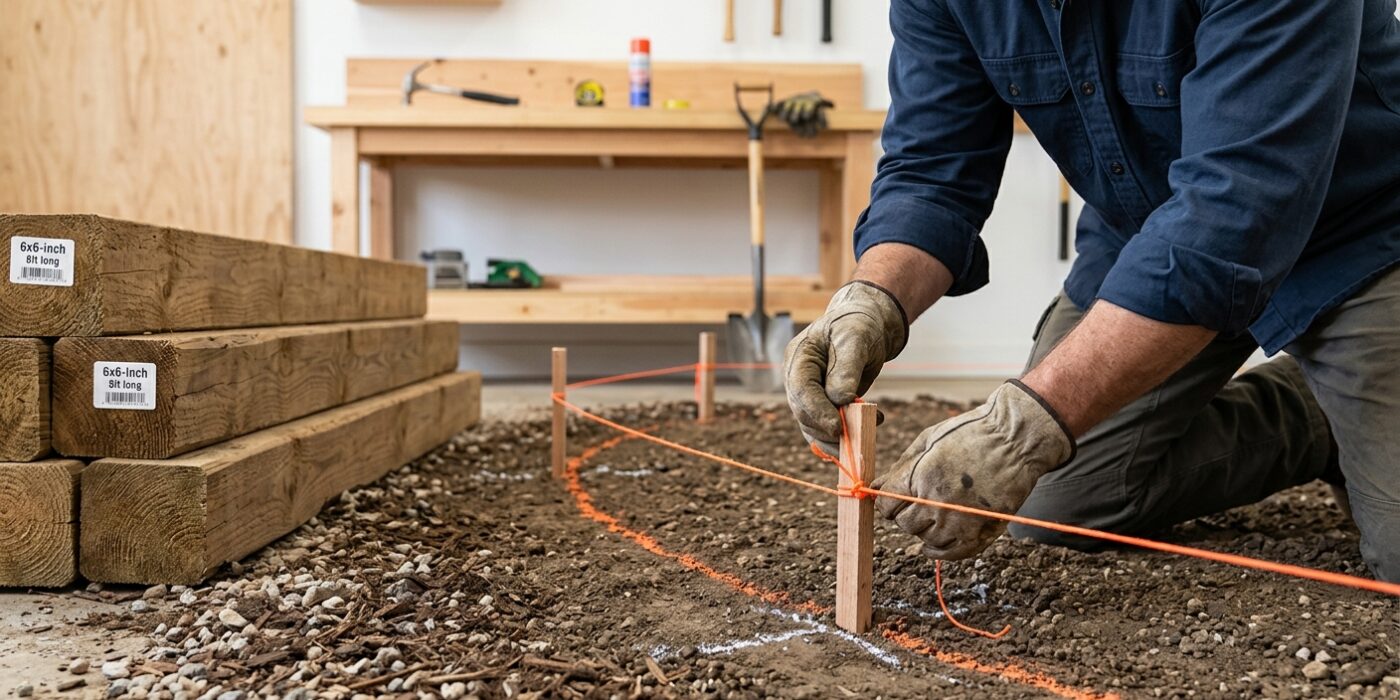 Step 1: Lay Out the Edging Line