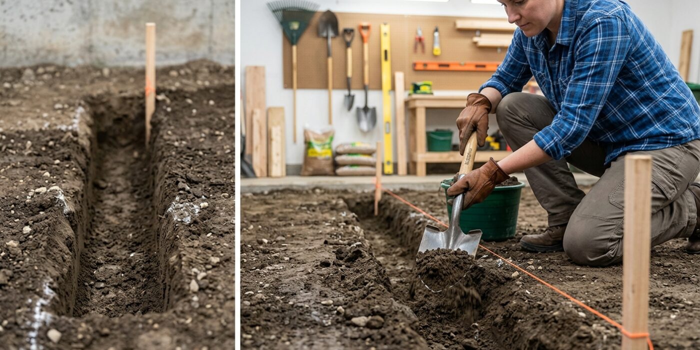 Step 2: Excavate the Trench