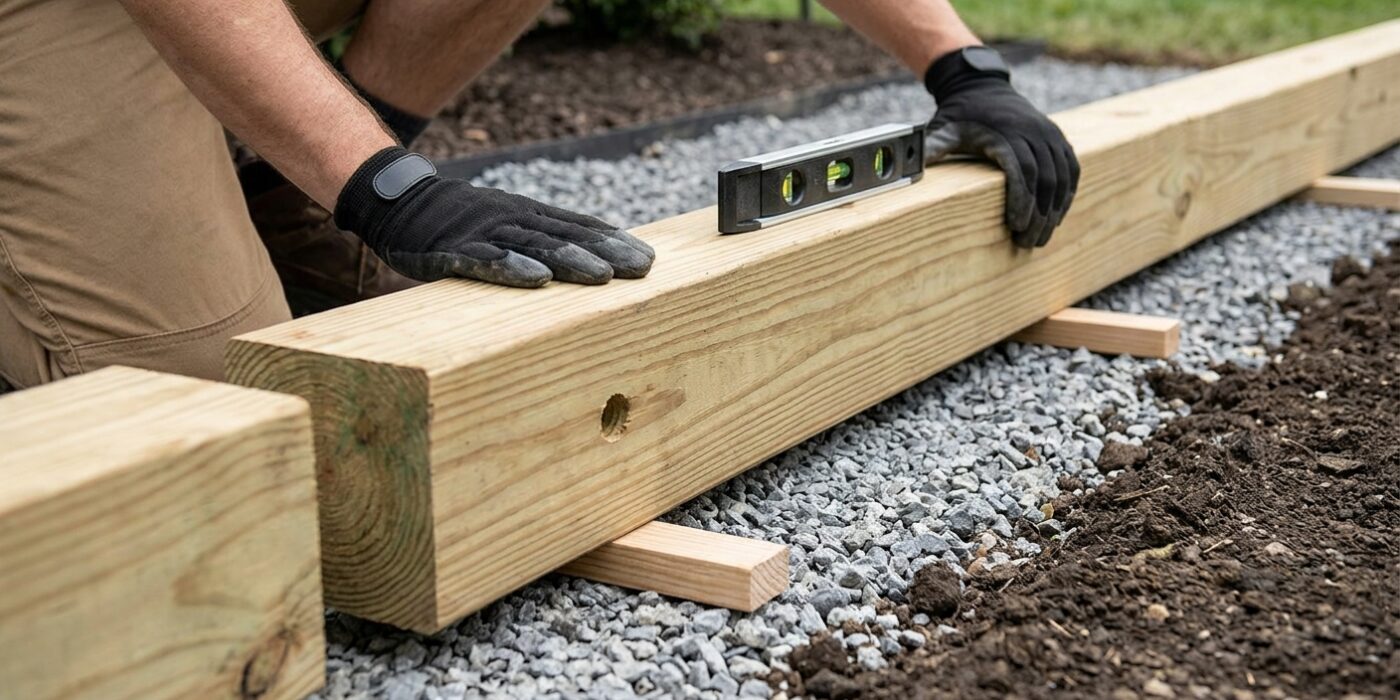 Step 3: Set the Timbers