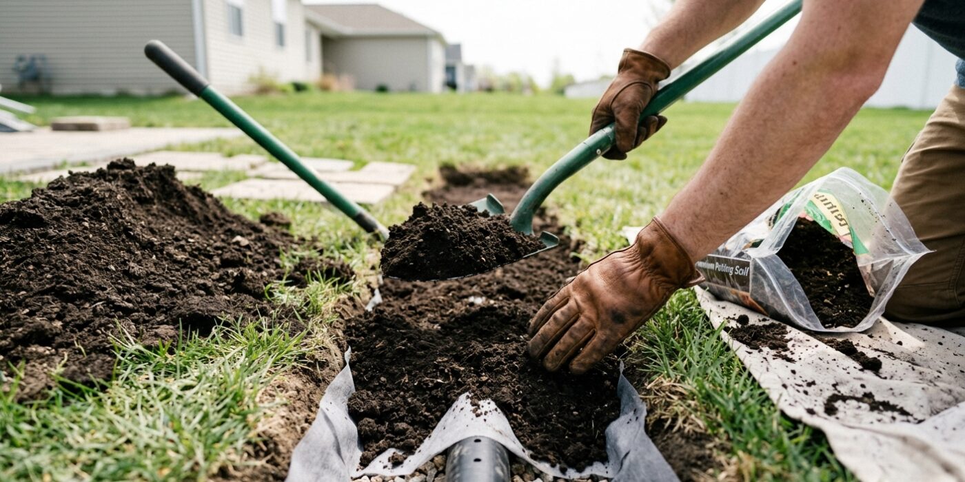 Step 6: Backfill with Soil and Restore the Surface