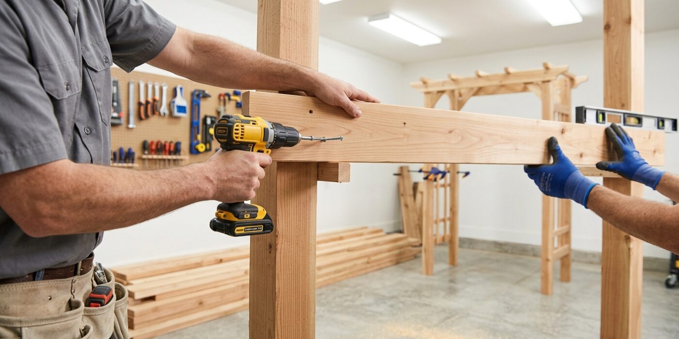 Step 4 — Install Cross-Beams