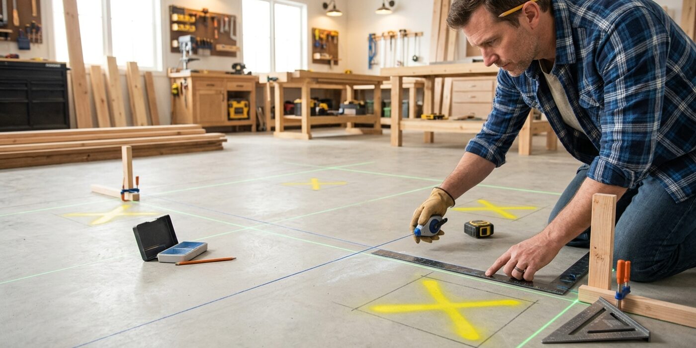 Step 1 — Layout the Post Locations