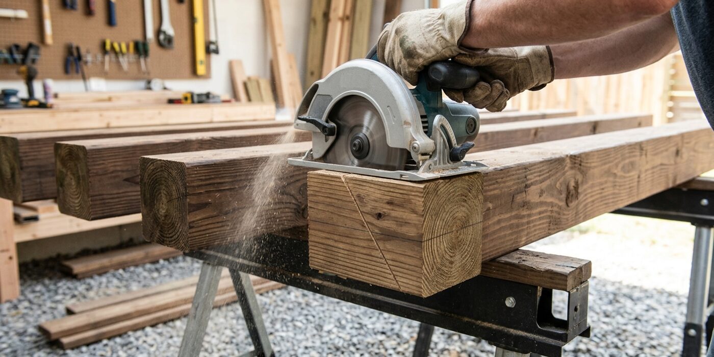 Step 3 — Cut Post Tops