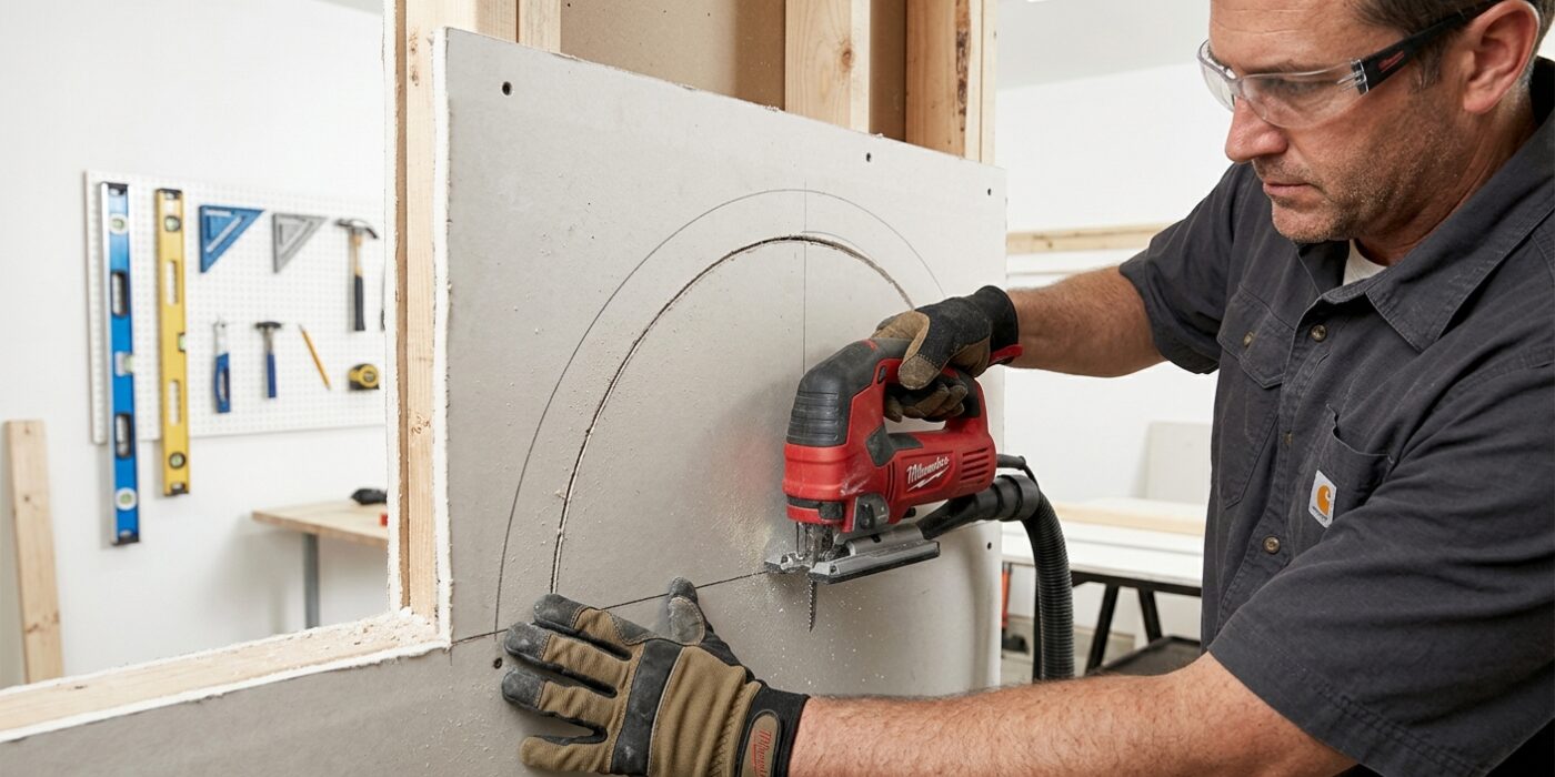 Step 6: Cut Arched Openings and Curves