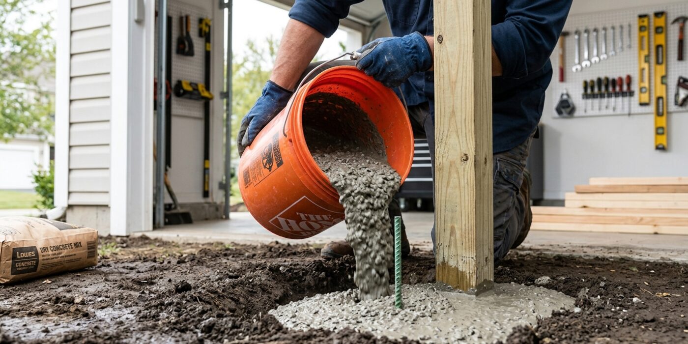 Step 5 — Pour Concrete