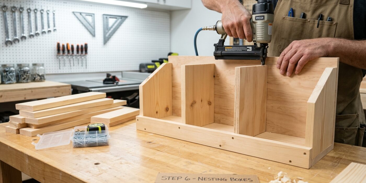 Step 6 — Build Nesting Boxes