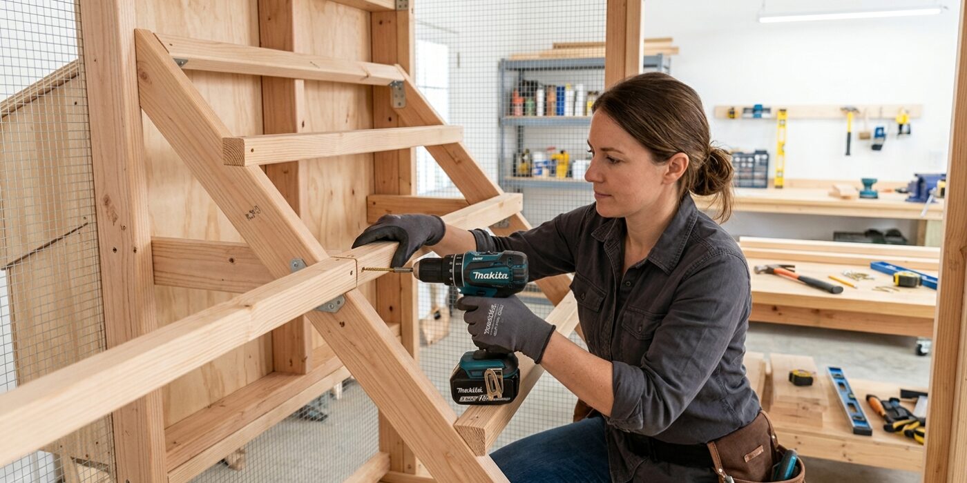 Step 7 — Install Roosting Bars