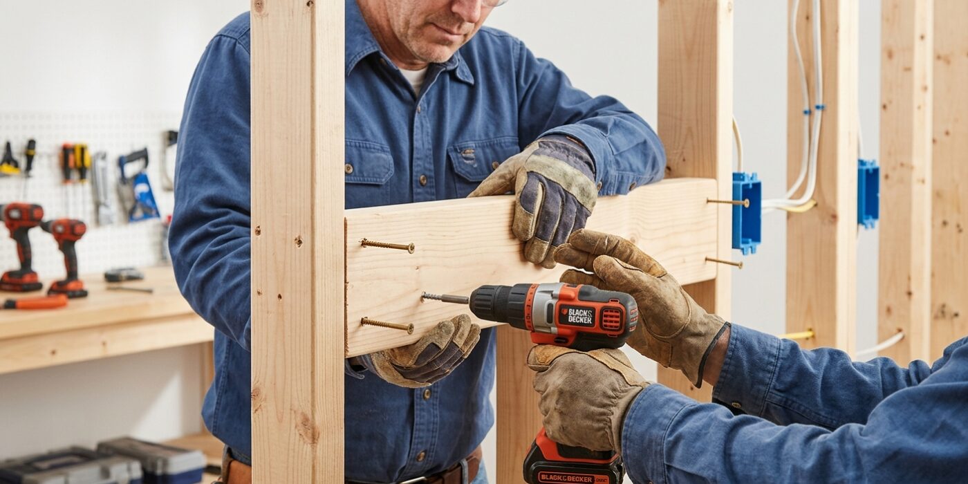 Step 3: Install Backing for Grab Bars
