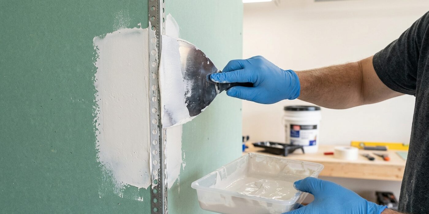 Step 4: Apply the First Coat of Compound